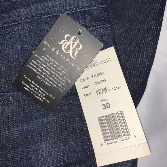 ROCK & REPUBLIC, STELLA, Lowrise Straight Jeans - Picture 12 of 12